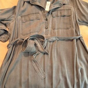 GAP Gray Denim Shirt